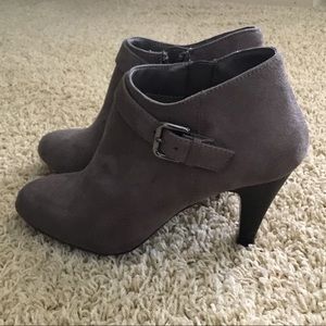 Fiona suede ankle booties
